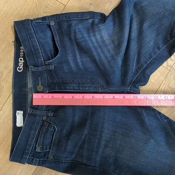 Gap Slim Straight Dark Blue Women's Jeans 29r (US8) - Picture 5 of 11